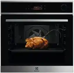 Electrolux LOC8H39X Termoobieg Termosonda Czarny Piekarnik elektryczny parowy