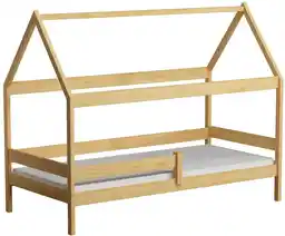 Elior Drewniane łóżko skandynawskie, sosna - Cubis 3X 200x90 cm