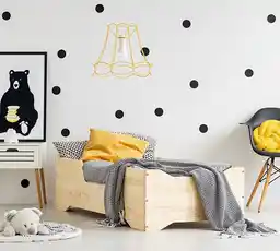 Elior Łóżko drewniane Ornelo 2X