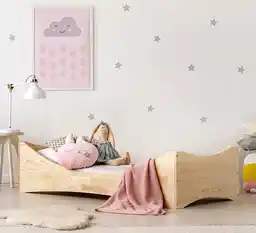 Elior Łóżko drewniane Ornelo 4X