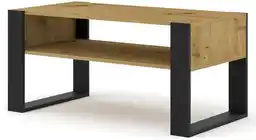Elior Prostokątna ława dąb artisan - Lyra 10X