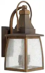 Elstead Kinkiet zewnętrzny Montauk HK M IP44, latarnia ścienna dekoracyjna, stalowa, nowoczesny design