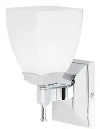 Elstead Lighting Kinkiet Shire Brook Bath SB1 chrom IP44 nowoczesny