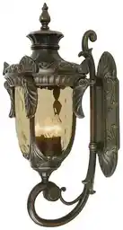 Elstead Lighting kinkiet zewnętrzny Philadelphia PH1 L ob IP44, brązowy, LED 60W