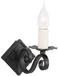 Elstead Lighting kinkiet RECTORY RY1A czarny, oprawa ścienna, nowoczesny design