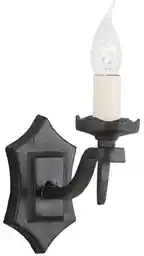 Elstead Lighting kinkiet Rectory RY1B czarny, oprawa ścienna, nowoczesny design