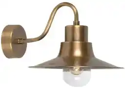 Elstead Sheldon kinkiet zewnętrzny IP44 mosiądz antyczny, metalowa oprawa, oświetlenie elewacyjne, do ogrodu, klasyczny design
