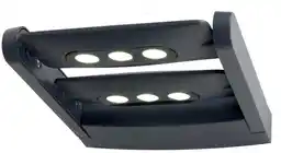 Elstead Lighting kinkiet zewnętrzny SIGMUND 6W LED 18W grafitowy