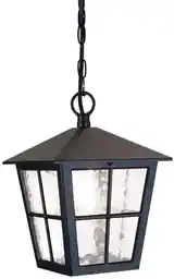 Elstead lampa CANTERBURY BL48M BLACK IP44