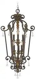 Elstead Lampa kryształowa wisząca MARQUETTE QZ/MARQUETTE6/B