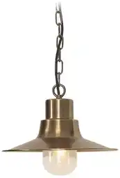 Elstead Lighting Lampa wisząca zewnętrzna Sheldon SHELDON-CH-BR antyczny mosiądz IP44