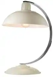 Elstead Lighting Lampa stolowa Franklin kremowa chromowa, kolekcja Franklin