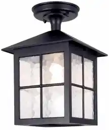 Elstead Oprawa sufitowa WINCHESTER BL18A BLACK IP43