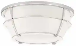 Elstead plafon Chance QZ, chrom, nowoczesny, sufitowy, IP44, 3000K, LED, 40W