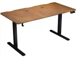 Endorfy Atlas L Electric Dark Wood 150cm Regulacja wysokości Ciemne drewno Biurko gamingowe