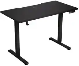 Endorfy Atlas S Electric 114cm Regulacja wysokości Czarny Biurko gamingowe