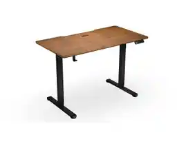 Endorfy Atlas S Electric Dark Wood 114cm Regulacja wysokości Ciemne drewno Biurko gamingowe