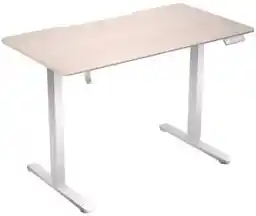 Endorfy Atlas S Electric Light Wood 114cm Regulacja wysokości Jasne drewno Biurko gamingowe