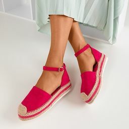 Espadryle fuksja