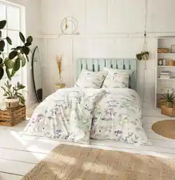 Estella Komplet pościeli satynowej Impulse Mako-Satin Greenfield