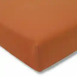 Estella Prześcieradło ze ściągaczem Jersey-Stretch Terracotta