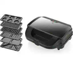 ETA Sorento Plus 6w1 515190000 Trójkąty Gofry Panini Ciastka Naleśniki Muszle 900W Opiekacz