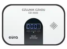 Eura-tech Czujka tlenku węgla czadu CD-45A2 Eura