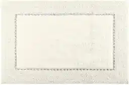 Eurofirany Dywanik łazienkowy CHIC Prostokątny Kremowy