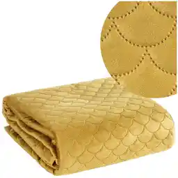 Eurofirany Narzuta Ariel 170 x 210 cm Musztardowy