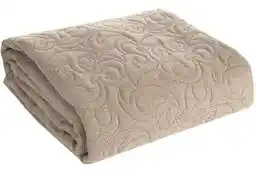 Eurofirany Narzuta Len 4 220 x 240 cm Beżowy