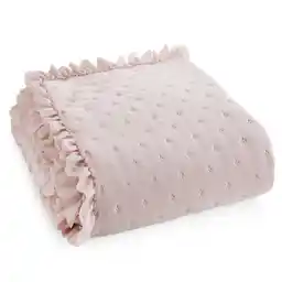 Eurofirany Narzuta Libi 3 170 x 210 cm Pudrowy róż