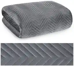 Eurofirany Narzuta Sofia 200 x 220 cm Grafitowy