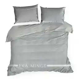 Eurofirany Pościel satynowa 160x200 Silk 6 srebrna Ewa Minge