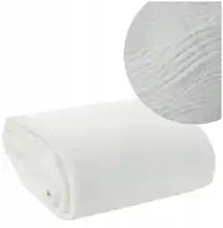 EUROFIRANY PREMIUM Narzuta z welwetu pikowana metodą tradycyjnego szycia w falujący wzór 170x210cm biały
