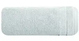 Eurofirany Ręcznik DAMLA z bawełny klasyczny szary 70x140cm jasnoszary