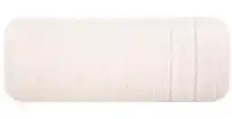 Eurofirany Ręcznik DAMLA z welurową bordiurą 50x90cm różowy