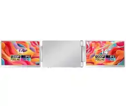 Extralink Smart Life S7 2-Screen 14 Full HD IPS 60Hz do laptopa 12 do 17,3 Monitor LED