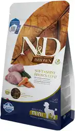 Farmina N&D Brown Dog Lamb, Spirulina& Carrot Adult Mini 2kg