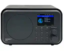 Ferguson i101 Radio FM DAB+ Internetowe Bluetooth Czarny Radioodbiornik