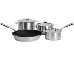 Fiskars All Steel KMTS 5704-2 Indukcja Stal nierdzewna 7 elementów Zestaw garnków
