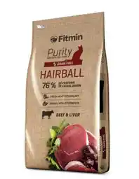 Fitmin Cat Purity Hairball - sucha karma dla kota - 1,5kg