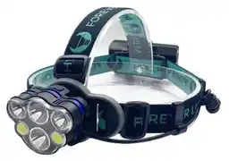 Forever Light Latarka czołowa Led Ultra T6 2X 10W Xp-e Wx 3W 500 lm Led