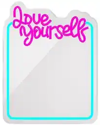 Forever Mirror LED Love yourself FMNE01 22lm Neon