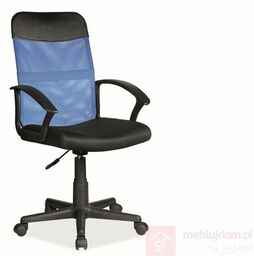 Fotel biurowy niebieski