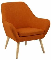 Fotel pomarańczowy