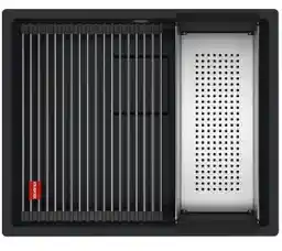 Franke Kanon KNG 110-52 Fragranite Czarny Zlewozmywak prostokątny