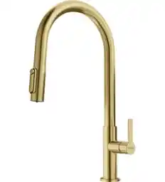 Franke Maris Slim Clear Water Pull-out J Złoty Mosiądz Bateria do filtrowania wody