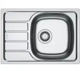 Franke Zlewozmywak jednokomorowy z ociekaczem Spark SKL 611-62/44 101.0712.228 Len 43.5x62