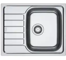 Franke Zlewozmywak jednokomorowy z ociekaczem Spark SKN 611-62/50 101.0712.223 Stalowy 50x62