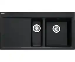 Franke Zlewozmywak półtorakomorowy z ociekaczem Mythos MTG 651-100 114.0743.115 Onyx 51.5x100